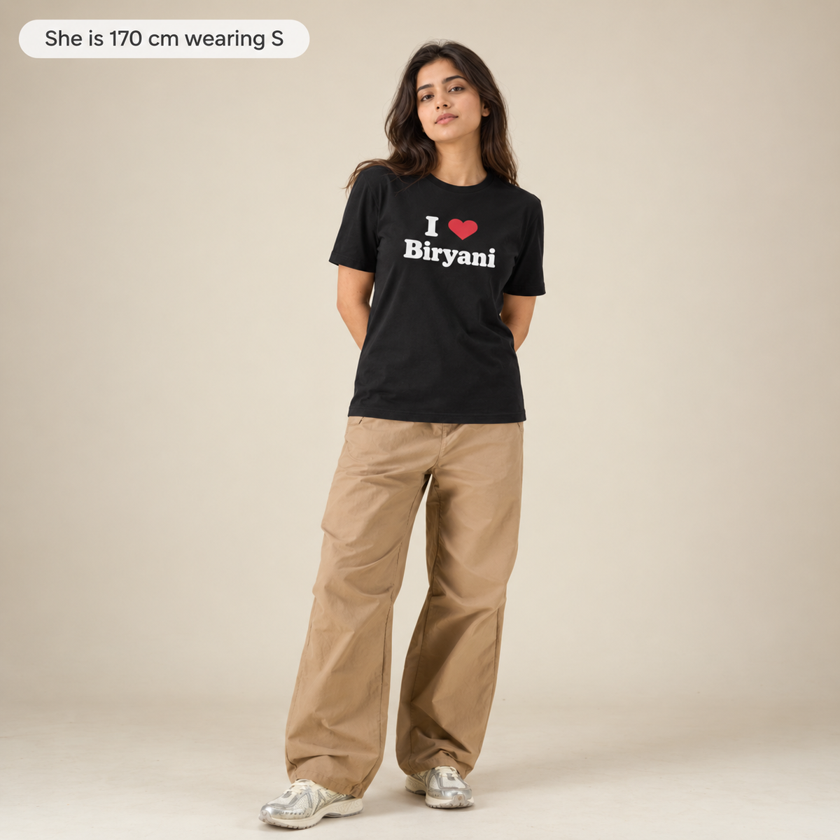 I Love Biryani Black Unisex Tee
